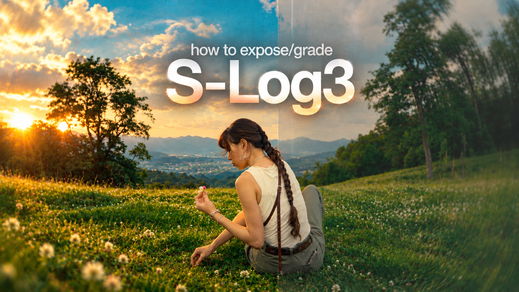 S-Log3 Meadow Grading Tutorial